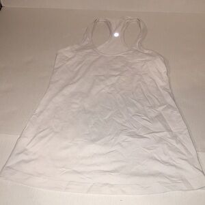 Lululemon Athletica White Tank Top